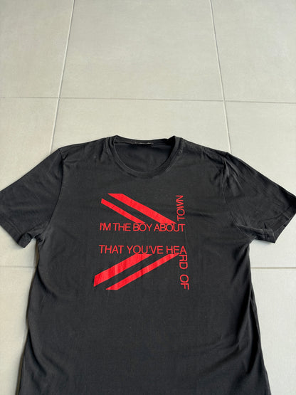 Dior Homme SS06 I’m The Boy About Town union jack t-shirt