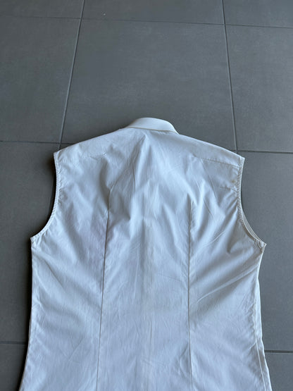 Dior Homme SS02 "Red/Boys don't cry' Bloodwound button up shirt