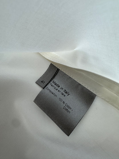 Dior Homme SS02 "Red/Boys don't cry' Bloodwound button up shirt