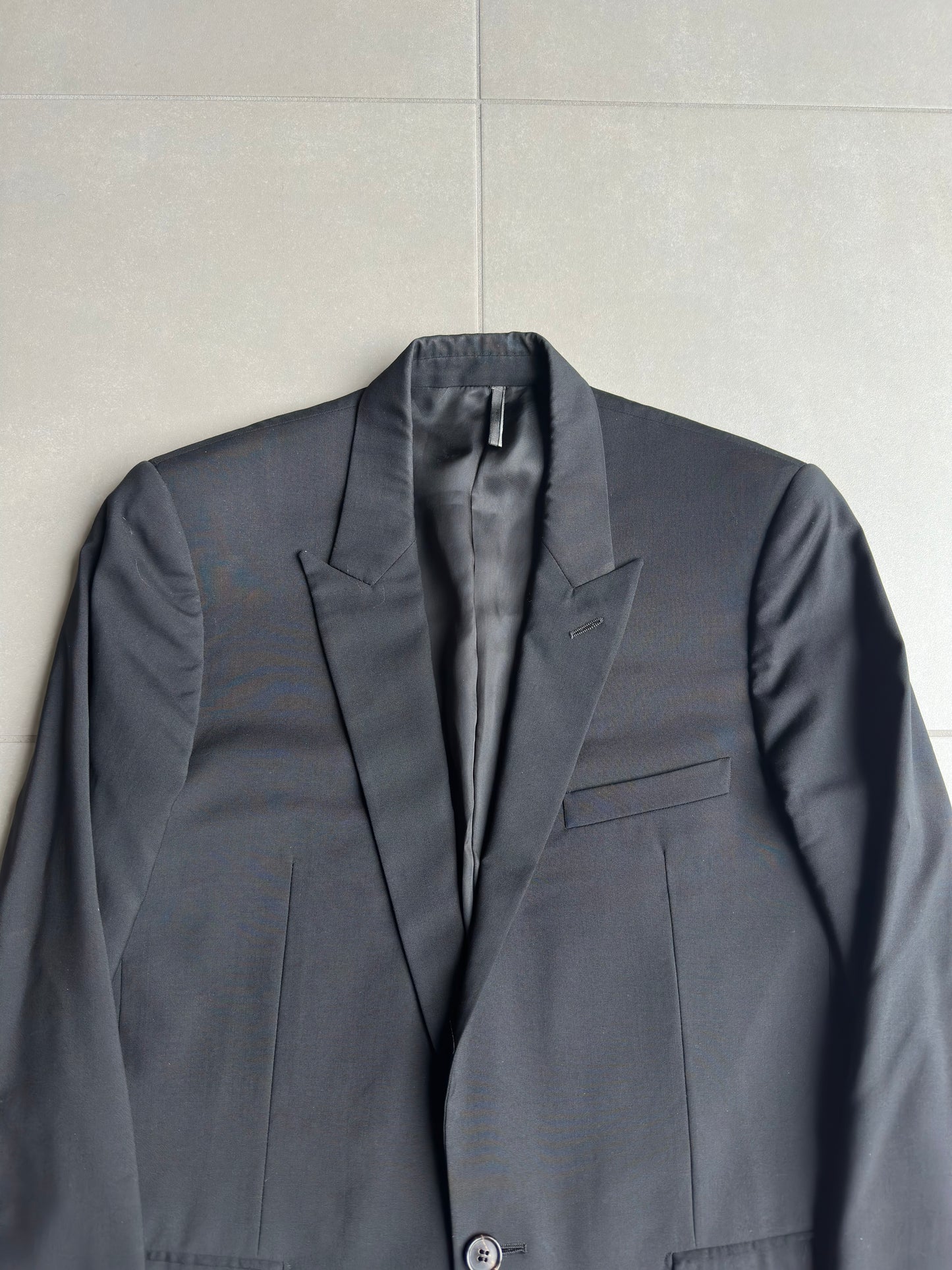 Dior Homme SS05 peak lapel one button blazer