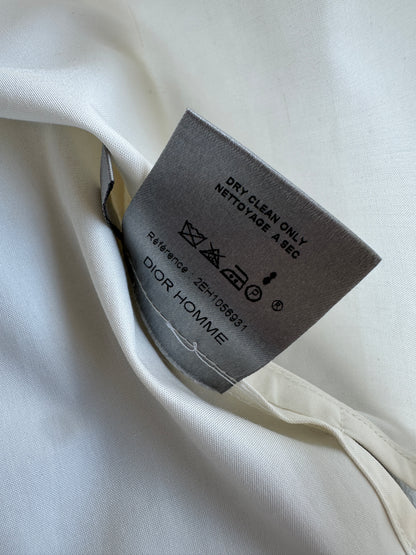 Dior Homme SS02 "Red/Boys don't cry' Bloodwound button up shirt