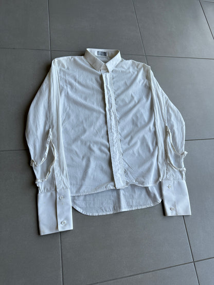 Dior Homme AW03 "Luster" napoleon button up shirt