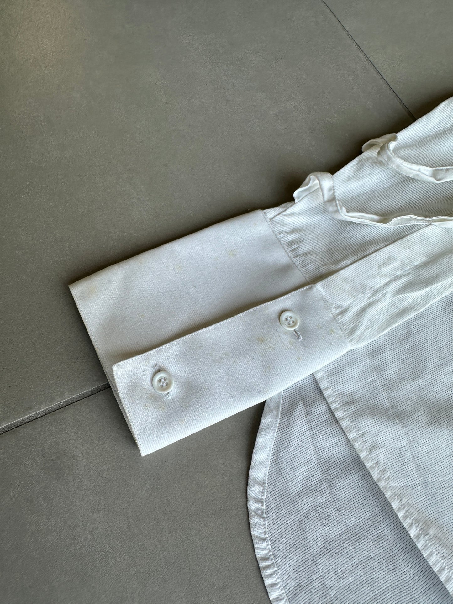 Dior Homme AW03 "Luster" napoleon button up shirt