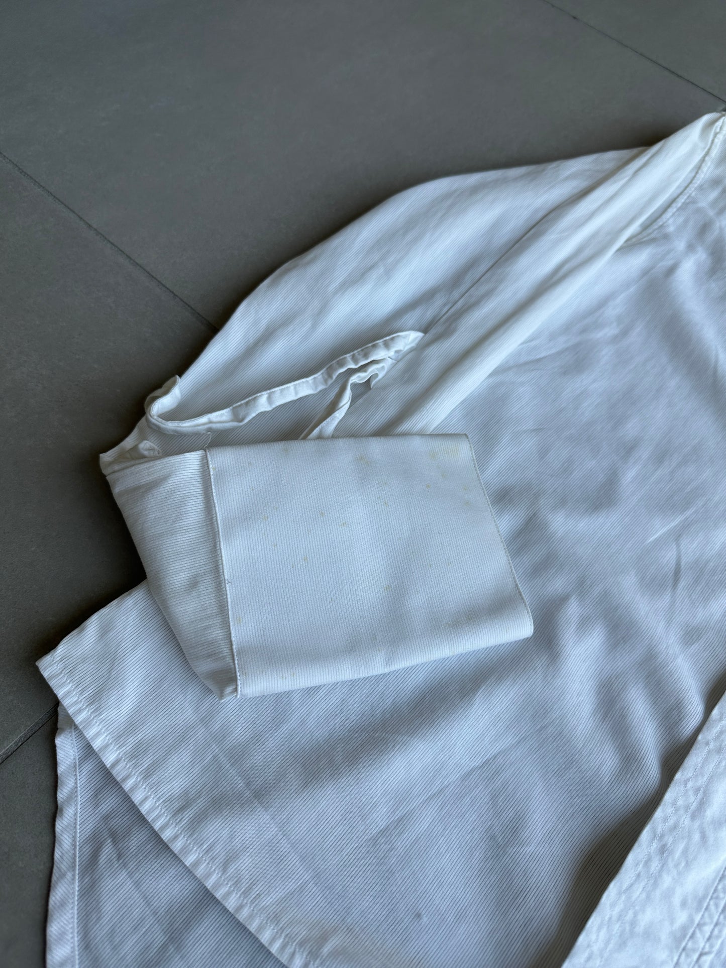 Dior Homme AW03 "Luster" napoleon button up shirt