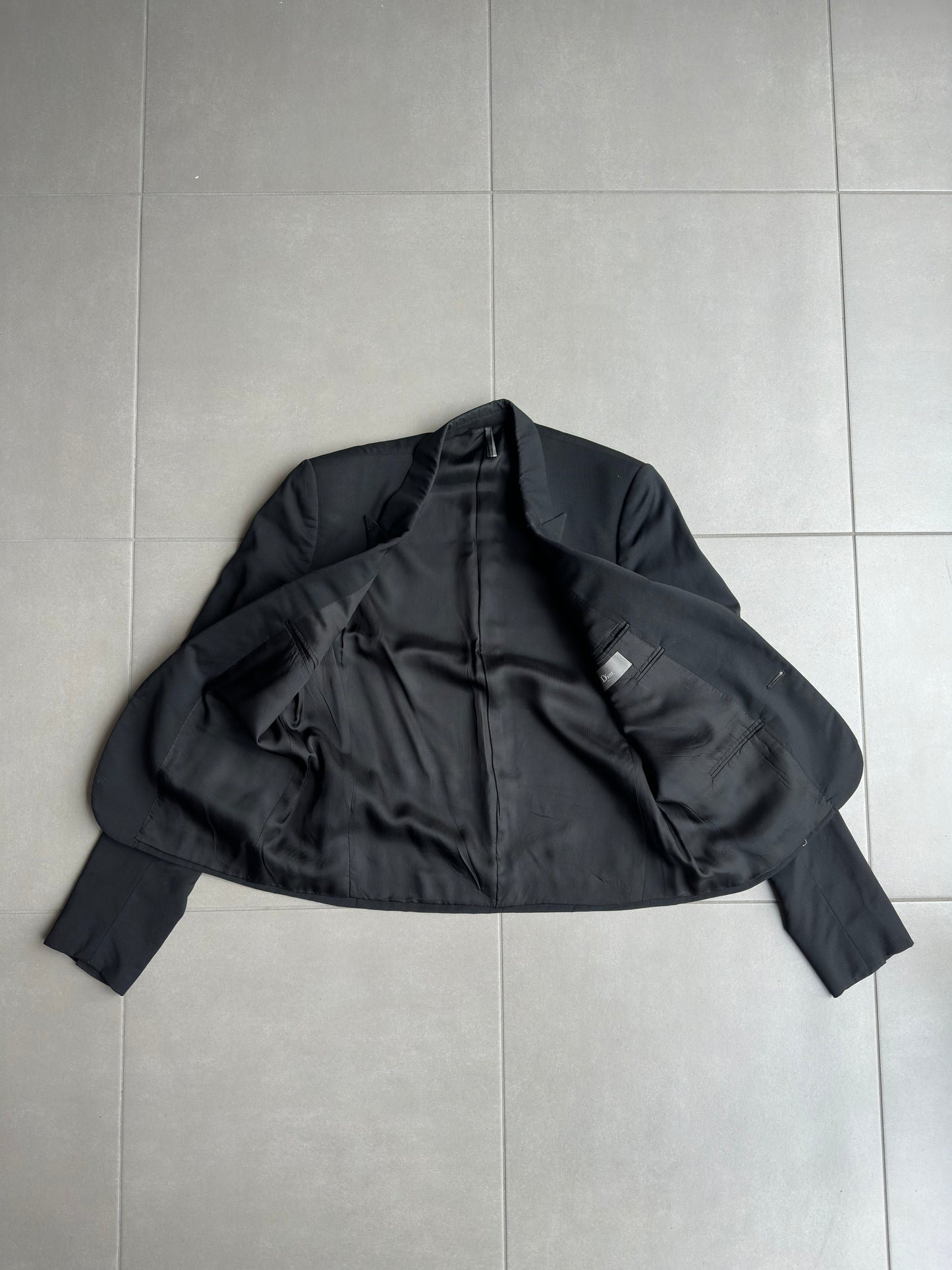 Dior Homme SS05 peak lapel one button blazer