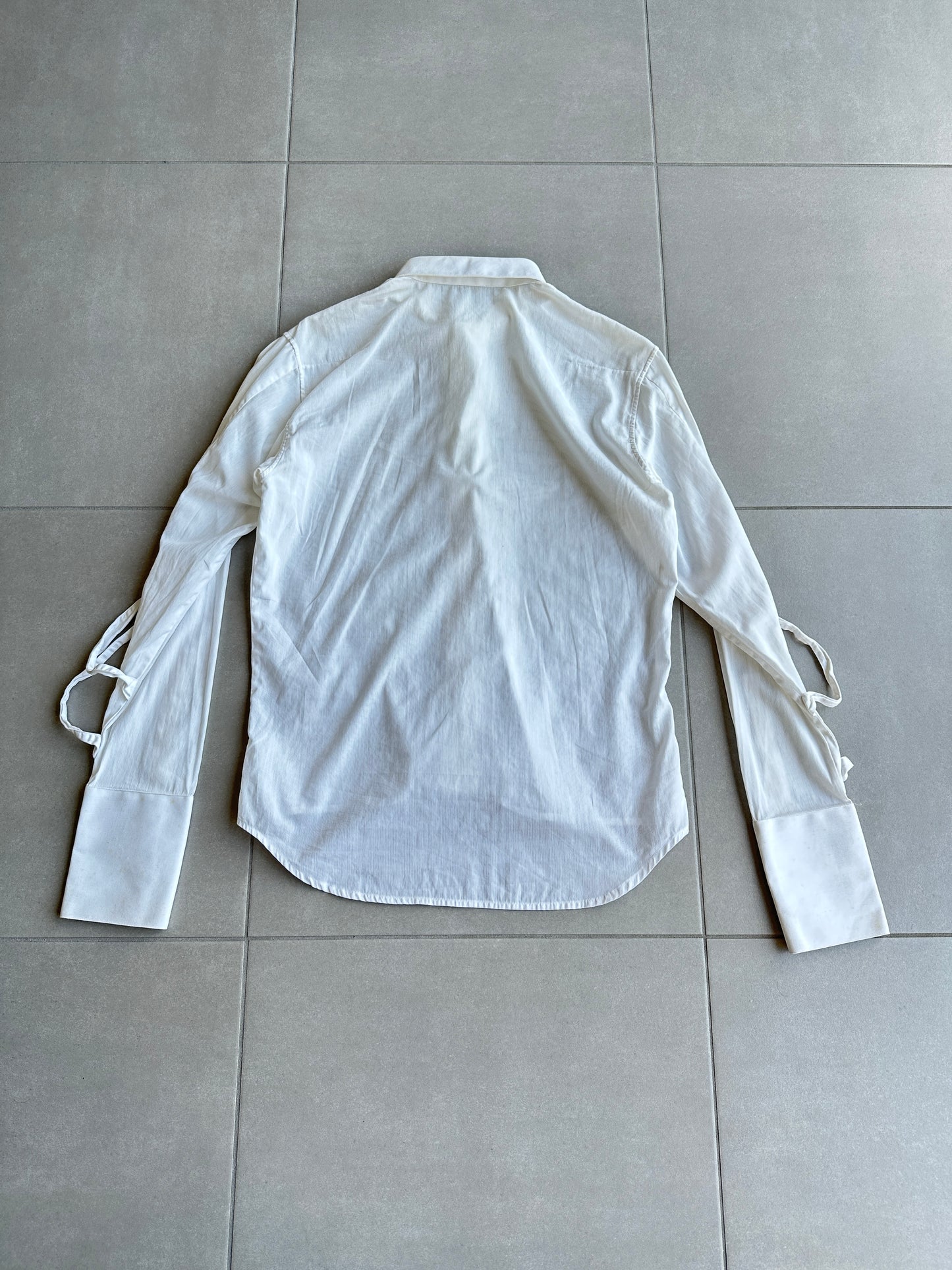 Dior Homme AW03 "Luster" napoleon button up shirt