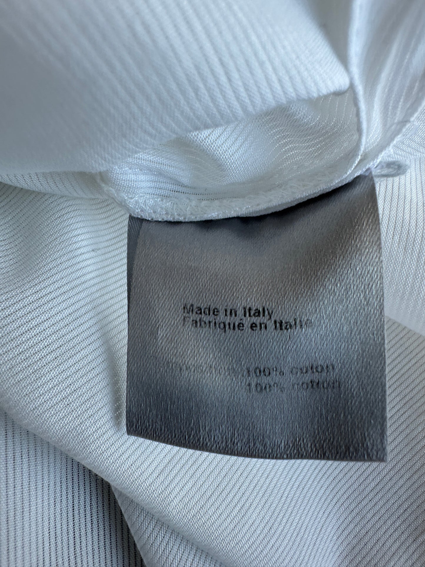 Dior Homme AW03 "Luster" napoleon button up shirt