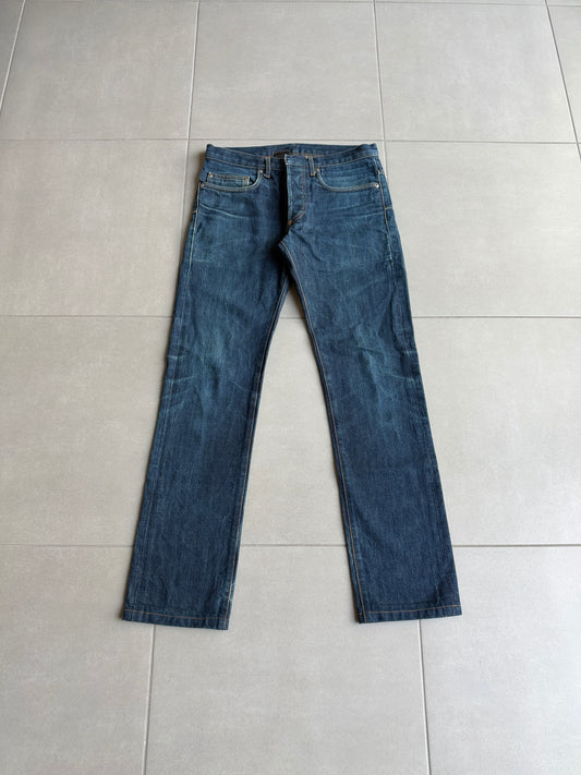 Dior Homme AW07 “Navigate” washed MIJ raw denim