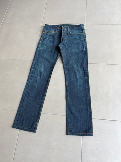 Dior Homme AW07 “Navigate” washed MIJ raw denim