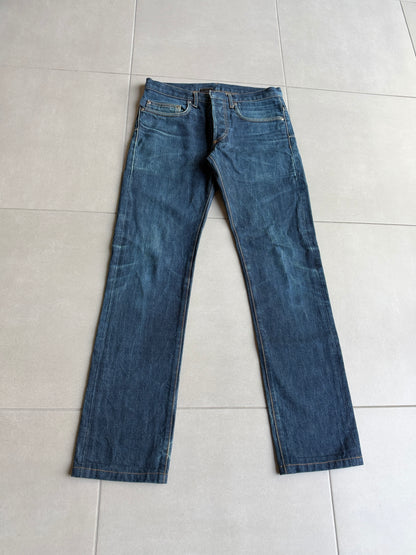 Dior Homme AW07 “Navigate” washed MIJ raw denim