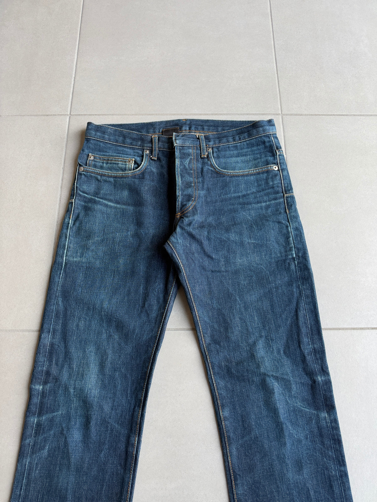 Dior Homme AW07 “Navigate” washed MIJ raw denim