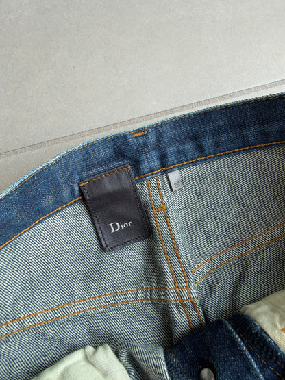 Dior Homme AW07 “Navigate” washed MIJ raw denim