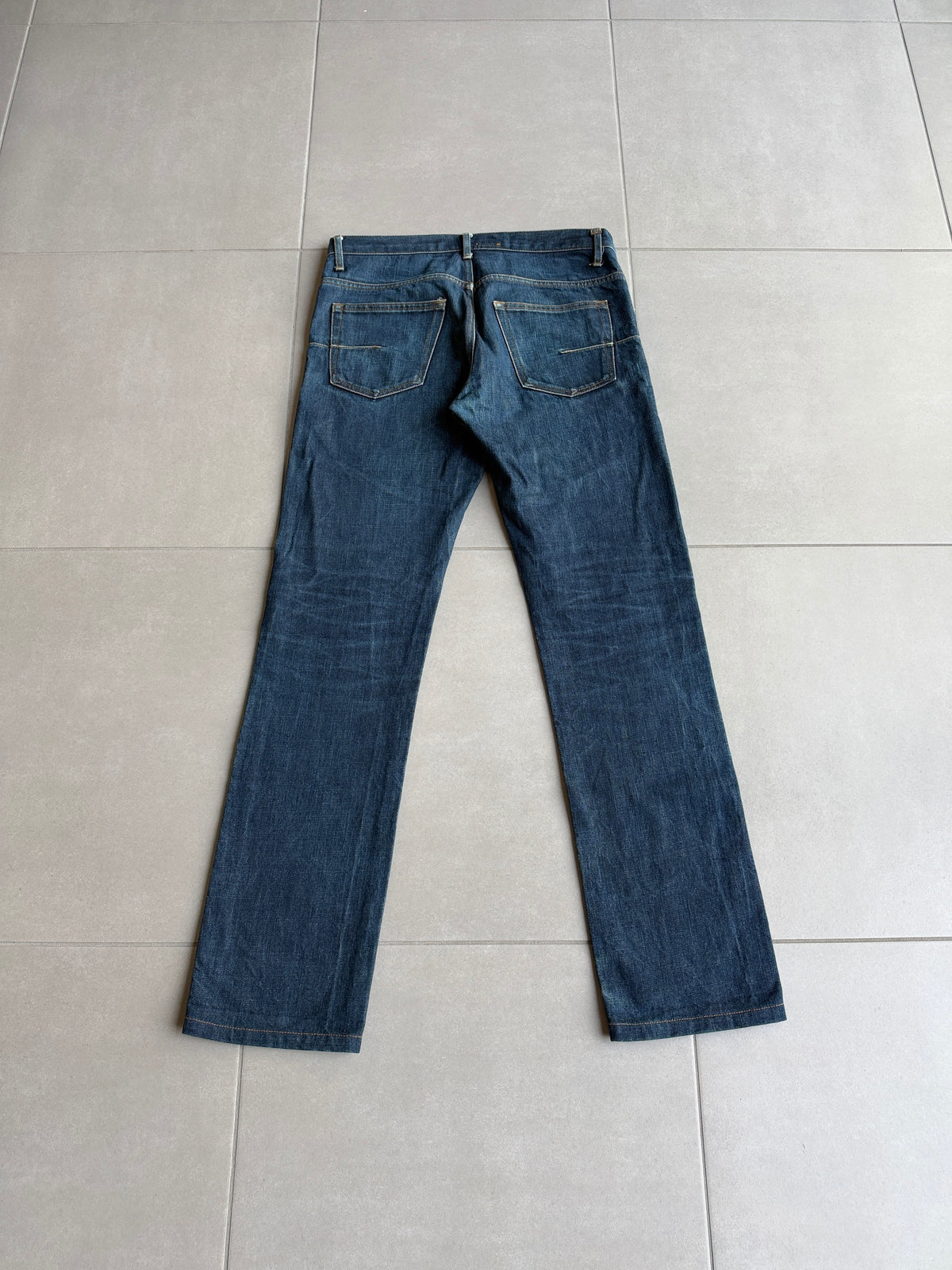 Dior Homme AW07 “Navigate” washed MIJ raw denim