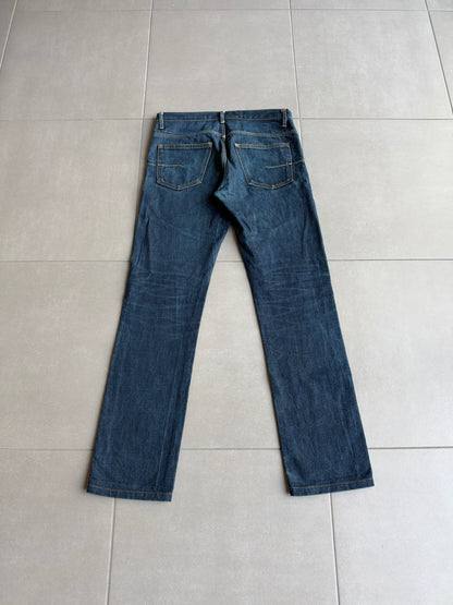 Dior Homme AW07 “Navigate” washed MIJ raw denim