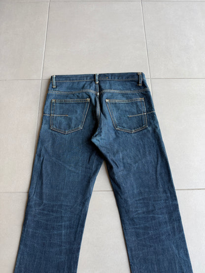 Dior Homme AW07 “Navigate” washed MIJ raw denim
