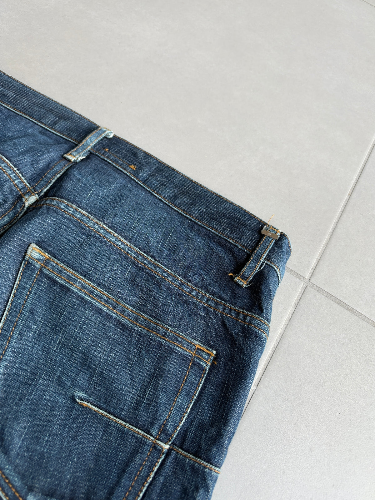 Dior Homme AW07 “Navigate” washed MIJ raw denim