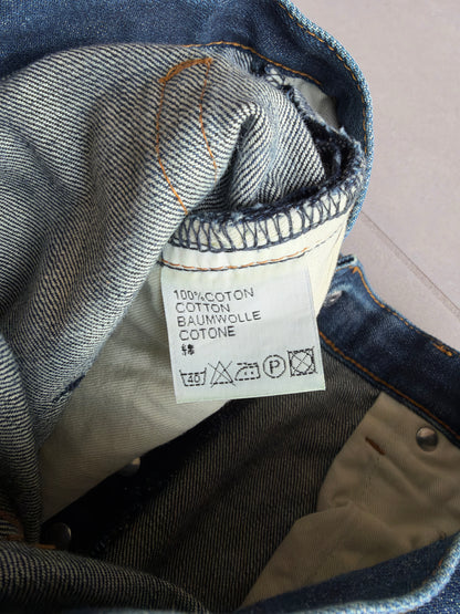 Dior Homme AW07 “Navigate” washed MIJ raw denim