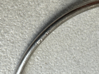 Dior Homme SS03 “Follow Me” 925 silver bracelets