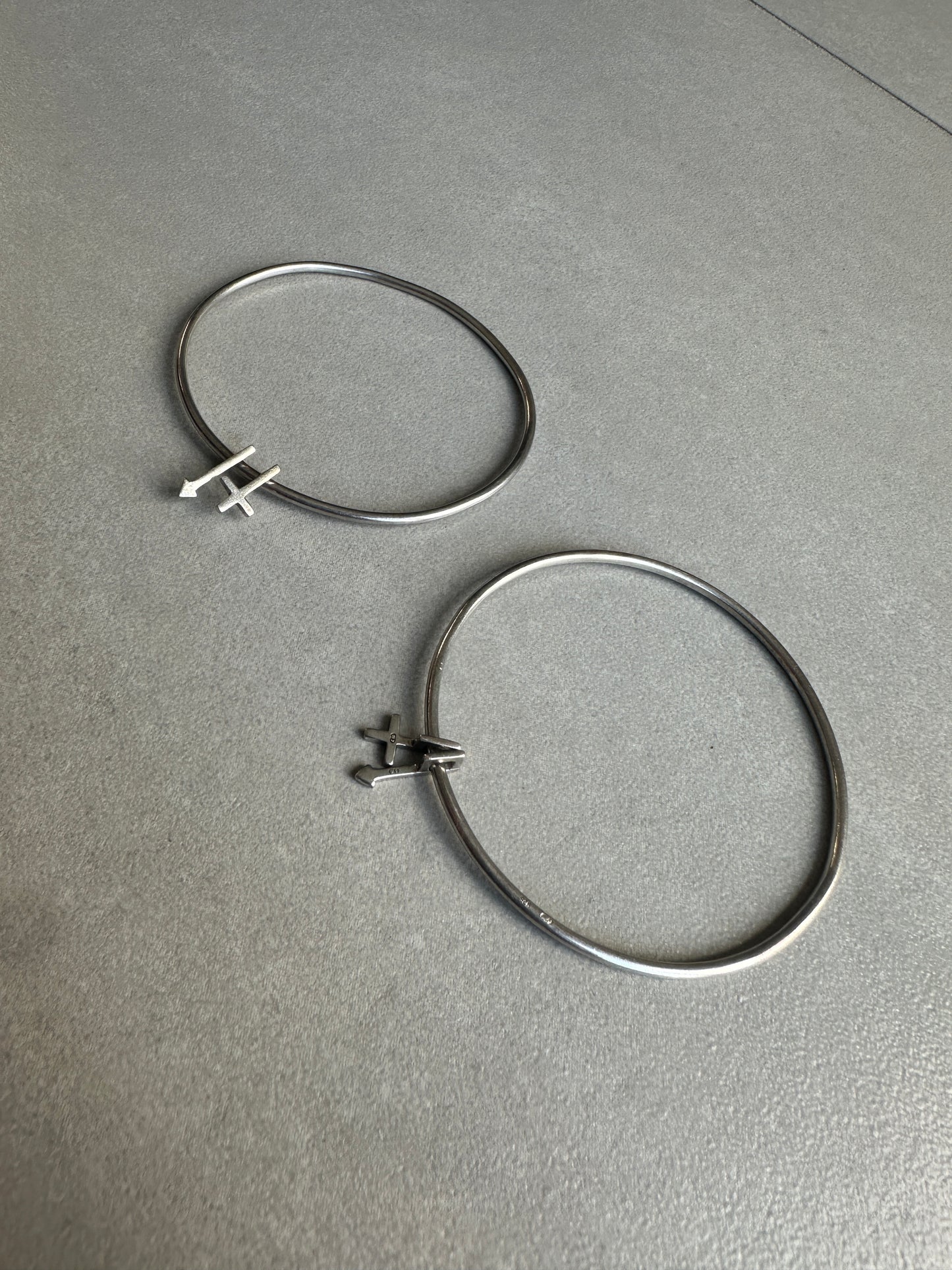 Dior Homme SS03 “Follow Me” 925 silver bracelets