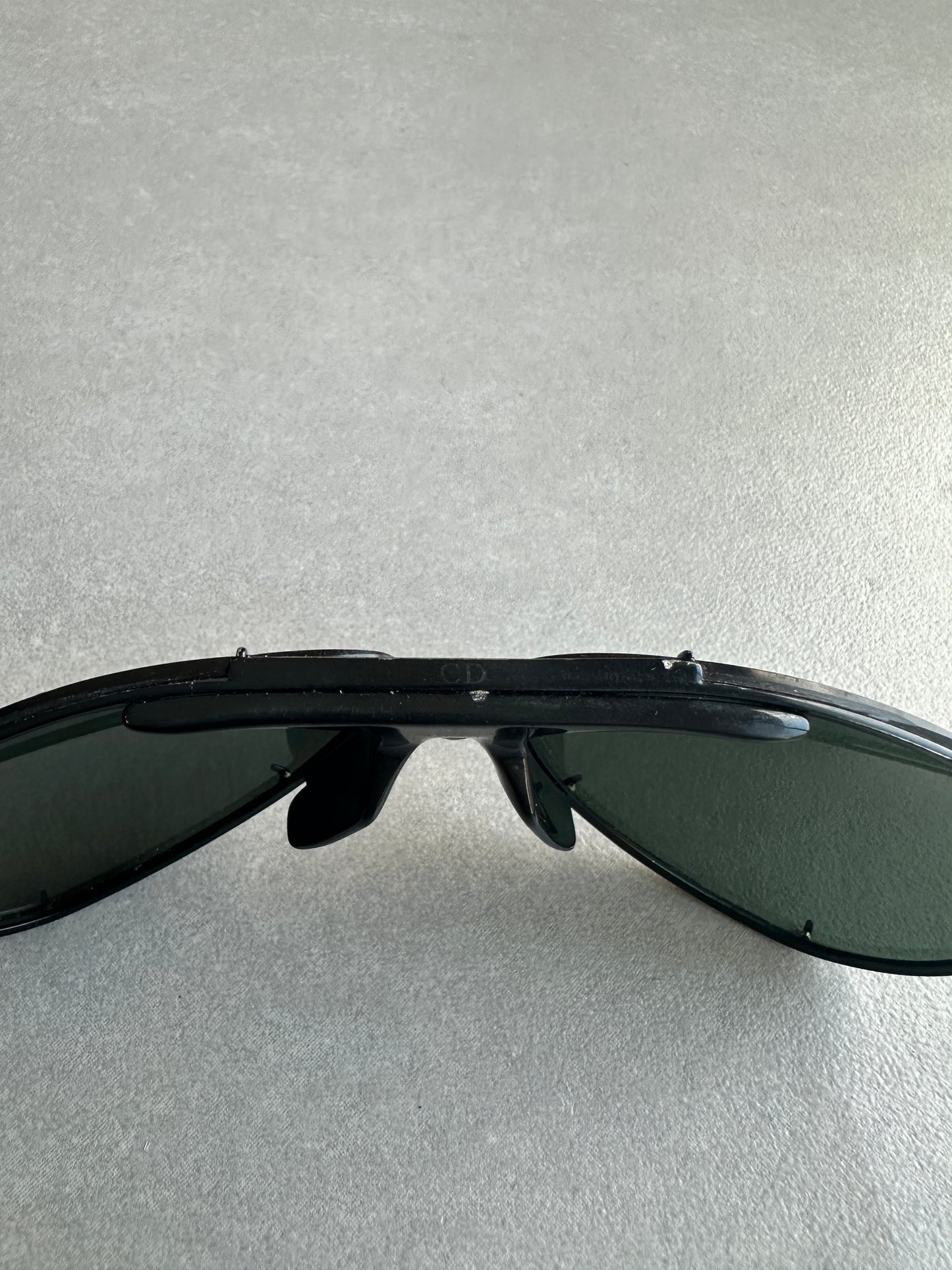 Dior Homme SS04 "Strip" Studded aviator shades