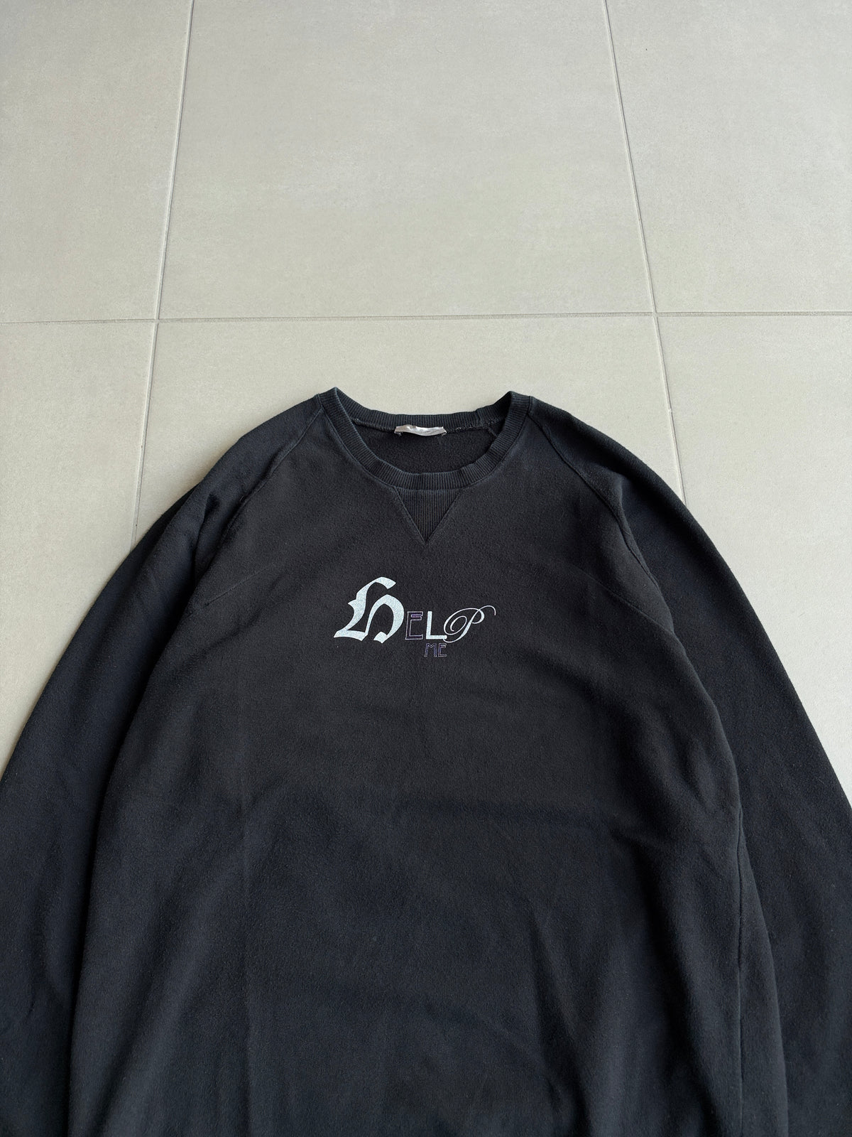 Dior Homme AW06 "These grey days" Graphic sweater