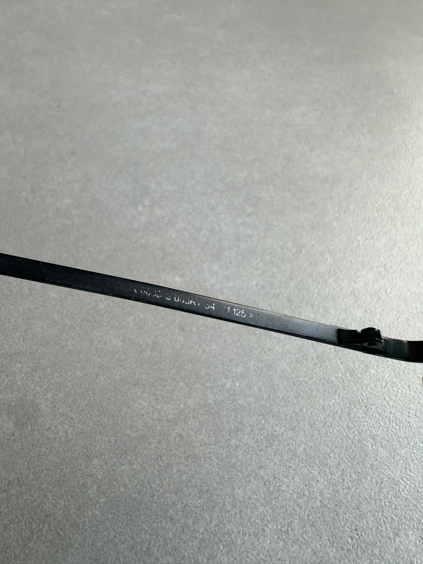 Dior Homme SS04 "Strip" Studded aviator shades