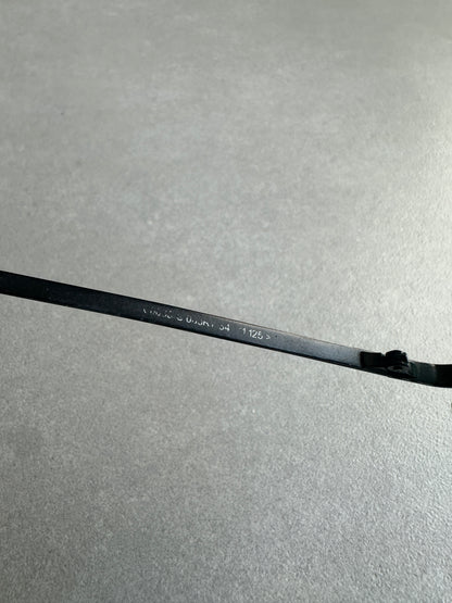 Dior Homme SS04 "Strip" Studded aviator shades
