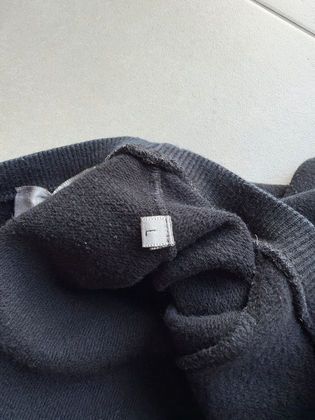 Dior Homme AW06 "These grey days" Graphic sweater