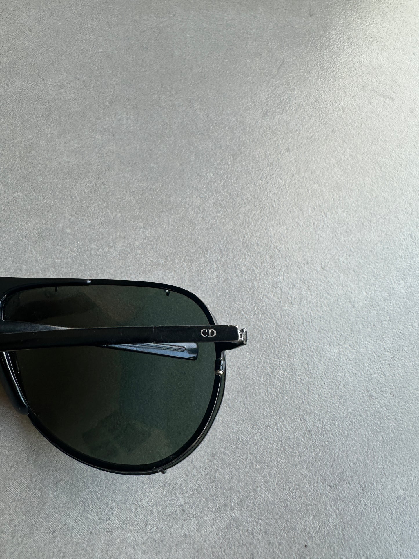 Dior Homme SS04 "Strip" Studded aviator shades