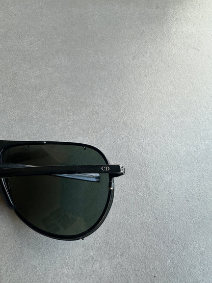 Dior Homme SS04 "Strip" Studded aviator shades