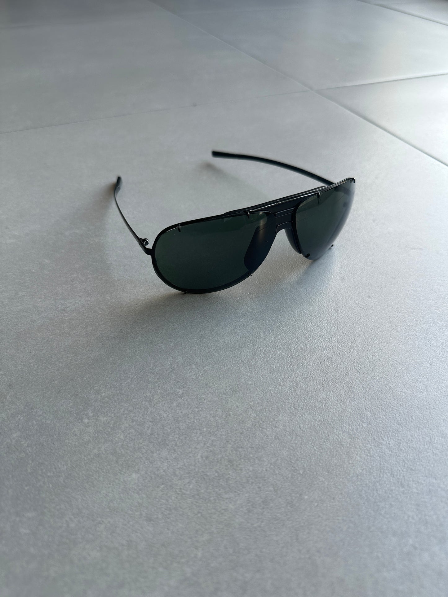 Dior Homme SS04 "Strip" Studded aviator shades