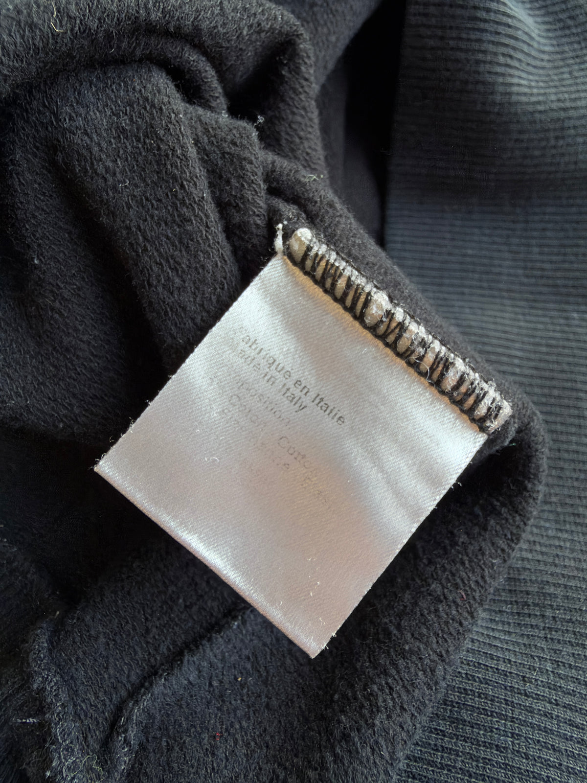 Dior Homme AW06 "These grey days" Graphic sweater