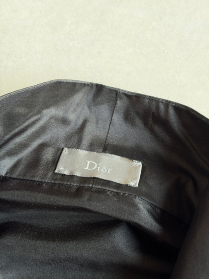 Dior Homme AW05 “in the morning” silk Pussybow shirt