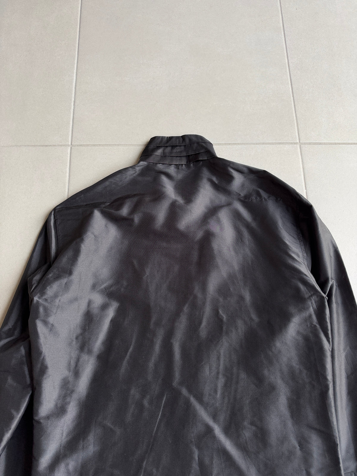 Dior Homme AW05 “in the morning” silk Pussybow shirt