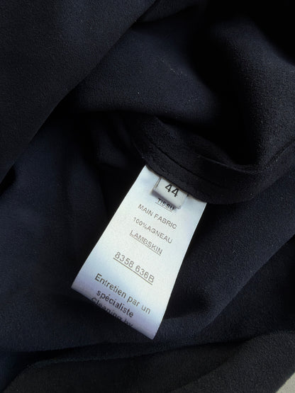 Balmain AW11 long sleeve lambskin  shirt
