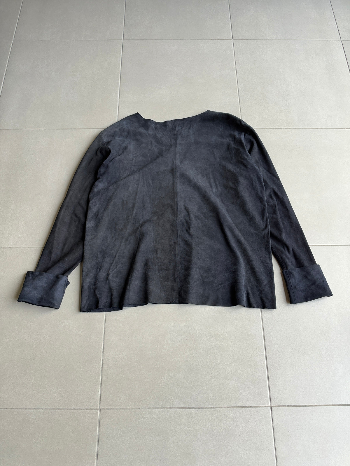 Balmain AW11 long sleeve lambskin  shirt