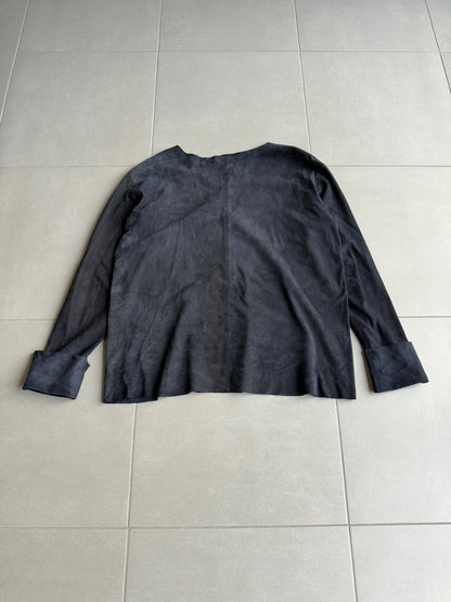 Balmain AW11 long sleeve lambskin  shirt