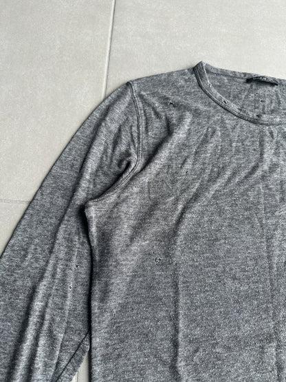Balmain Homme SS10 Distressed longsleeve