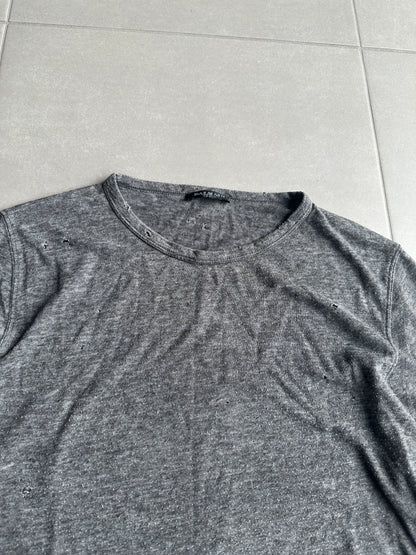 Balmain Homme SS10 Distressed longsleeve