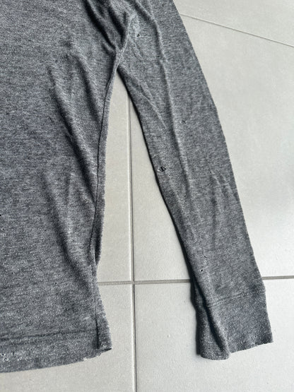 Balmain Homme SS10 Distressed longsleeve