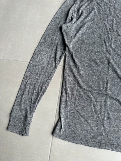 Balmain Homme SS10 Distressed longsleeve