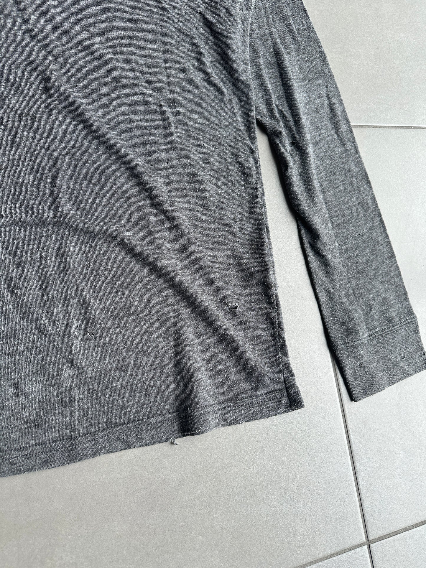 Balmain Homme SS10 Distressed longsleeve