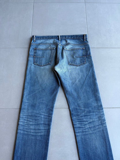 Dior homme AW06 washed clawmark jeans