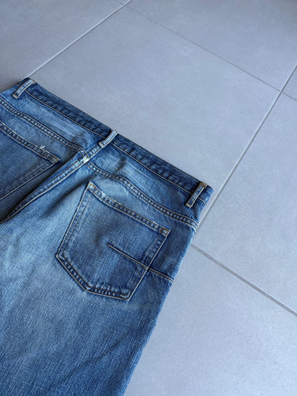 Dior homme AW06 washed clawmark jeans