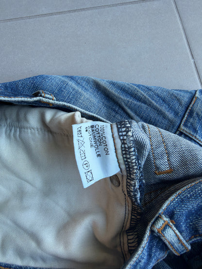 Dior homme AW06 washed clawmark jeans