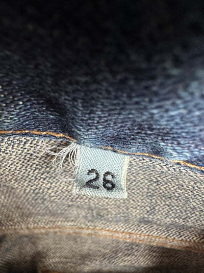 Dior Homme SS05 “BECK/Untitled” whiskered rust washed denim