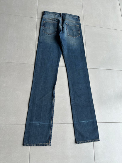 Dior Homme SS05 “BECK/Untitled” whiskered rust washed denim