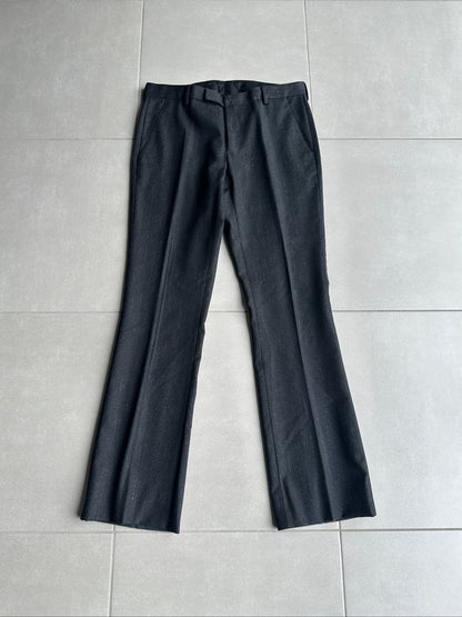 Dior Homme AW06 “These grey days” Pinstripe bootcut trousers