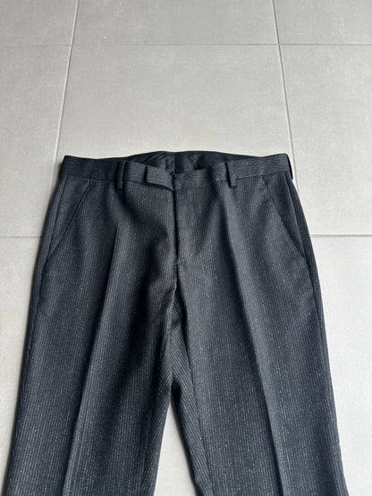 Dior Homme AW06 “These grey days” Pinstripe bootcut trousers