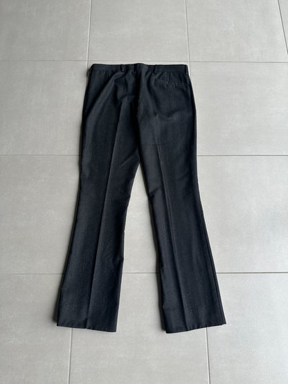 Dior Homme AW06 “These grey days” Pinstripe bootcut trousers